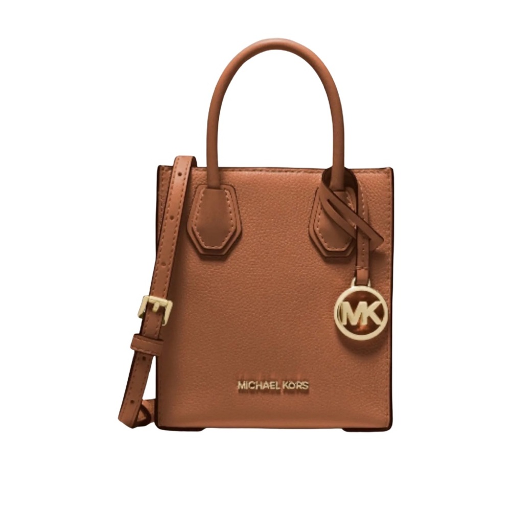 Michael‎ Kors Tan Crossbody Bag with Gold Accents
